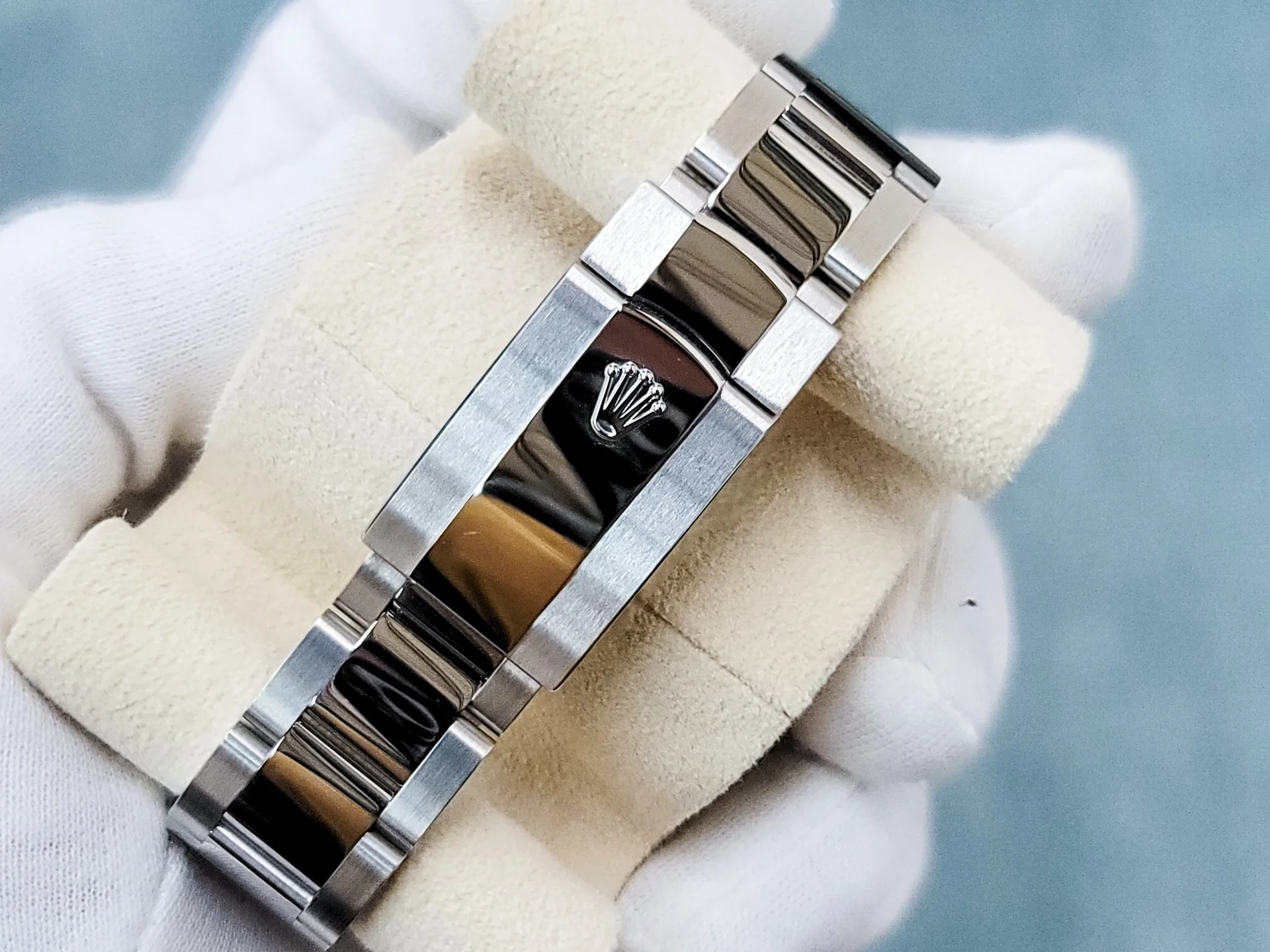 Superclone Rolex Datejust 41mm Rhodium Dial 126300 Wimbledon Oyster