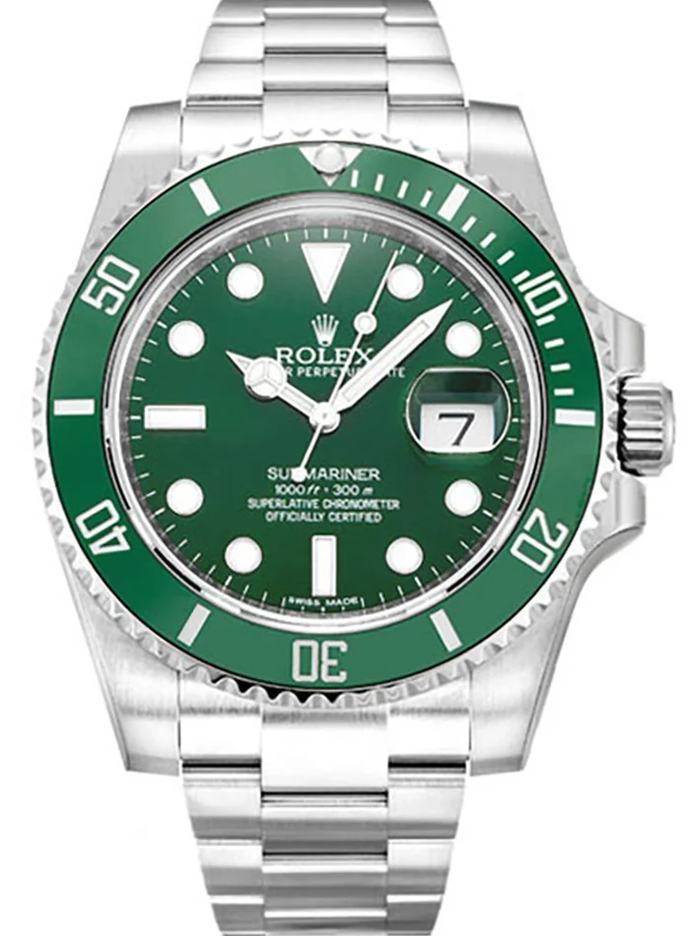 Rolex Submariner 40mm Green Dial 116610LV  Hulk
