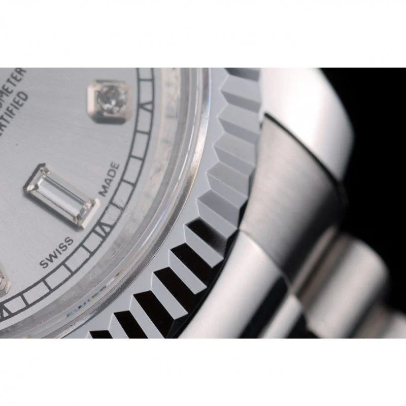 Superclone Rolex Day-Date 40mm Silver Dial 41995