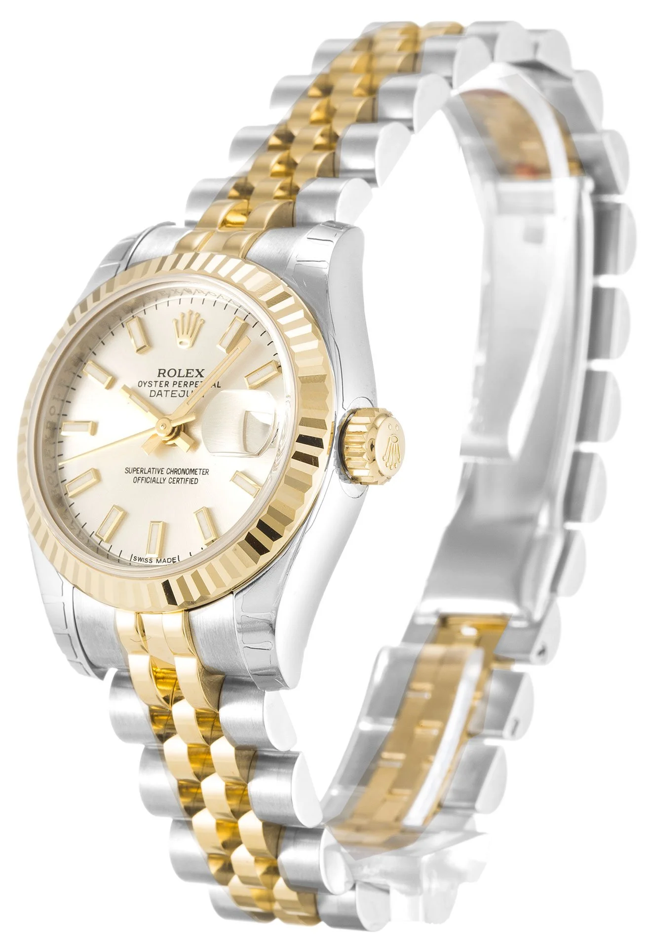 Rolex Lady-Datejust 26mm Silver Dial 179173-2