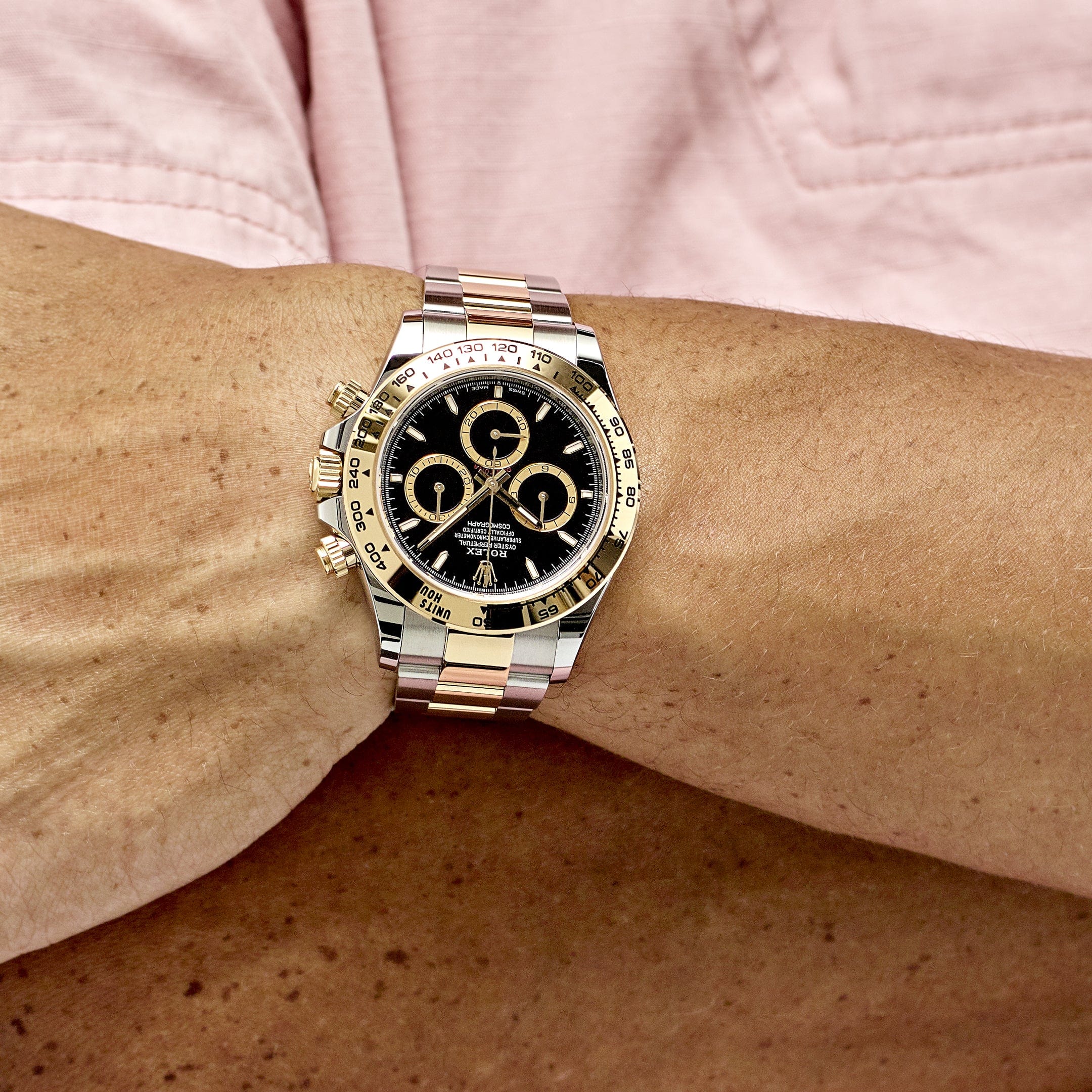 Superclone Rolex Daytona Black Dial 126503