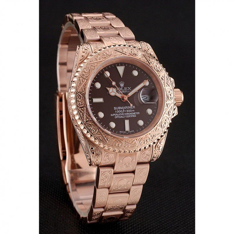 Superclone Rolex Submariner 41mm Brown Dial 1454087