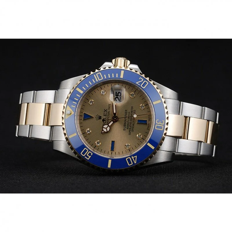 Rolex Submariner 42mm Gold Dial rl55