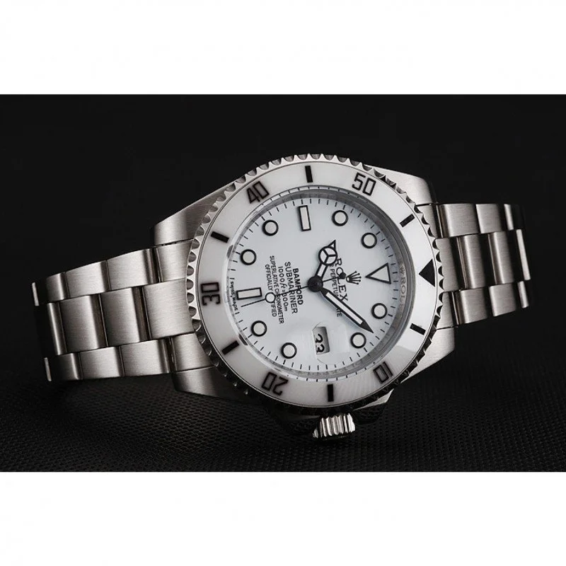 Rolex Submariner 40mm White Dial 1453863