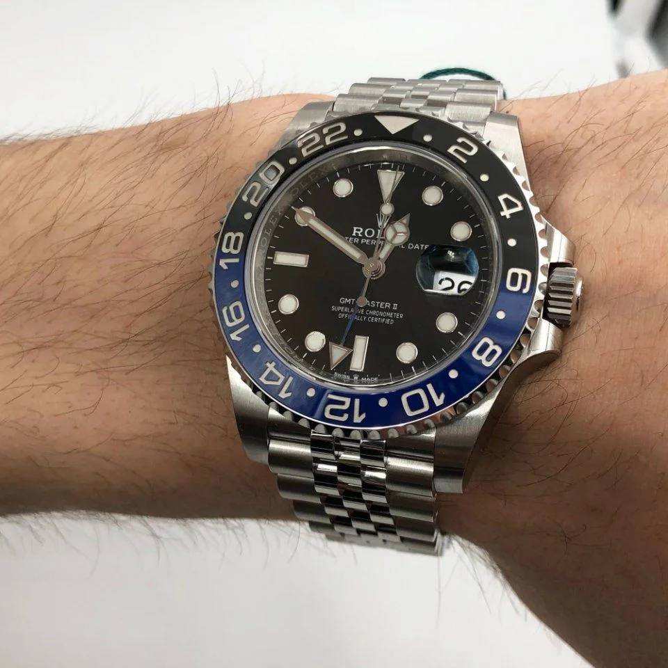 Rolex GMT-Master II Black Dial 126710BLNR  Batgirl