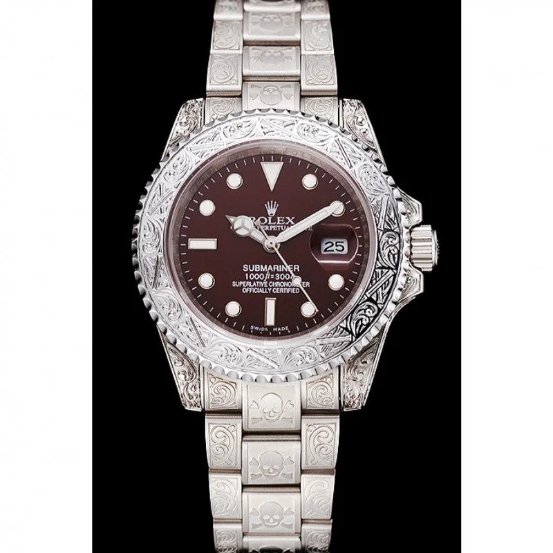 Superclone Rolex Submariner 41mm Brown Dial 1454092