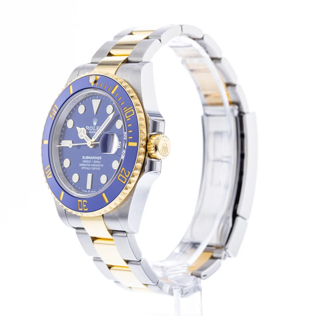 Superclone Rolex Submariner 41mm Blue Dial 126613LB Bluesy