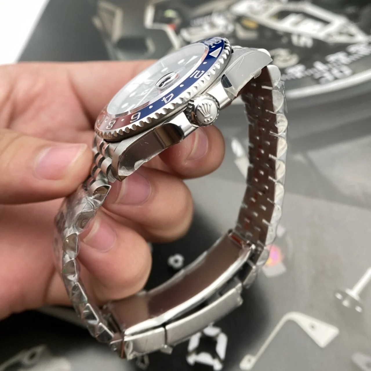 Superclone Rolex GMT-Master II 40mm 126710BLRO  Pepsi  Jubilee