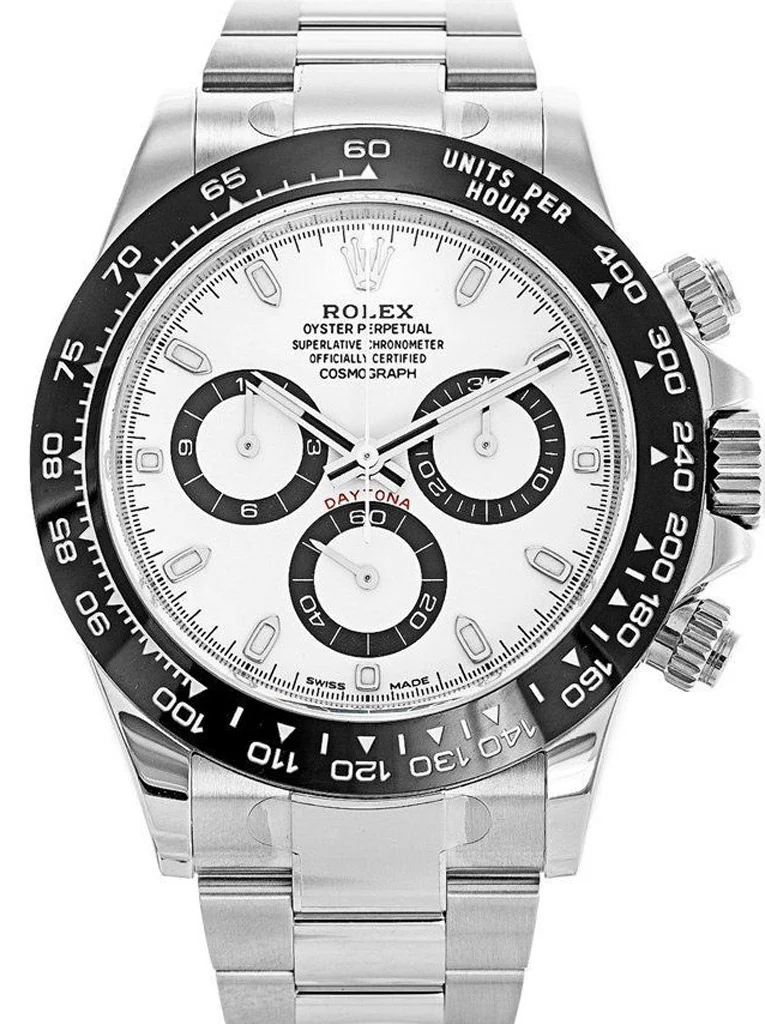 Rolex Daytona  Panda  40mm White Dial 116500LN