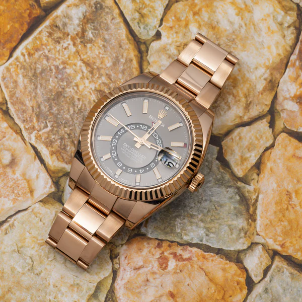 Superclone Rolex Sky-Dweller 42 mm Slate Dial Oyster 336935