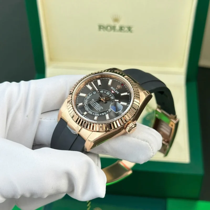 Superclone Rolex Sky-Dweller 42 mm Slate Dial 336235
