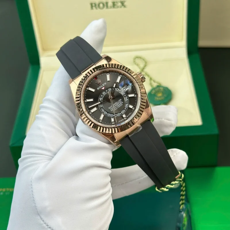 Superclone Rolex Sky-Dweller 42 mm Slate Dial 336235