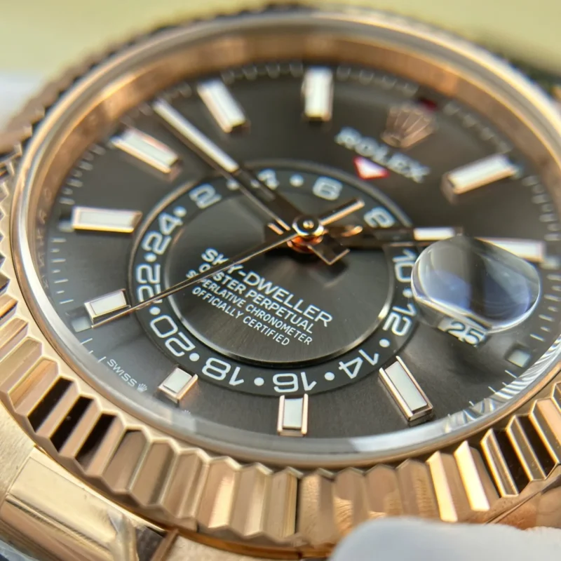 Superclone Rolex Sky-Dweller 42 mm Slate Dial 336235