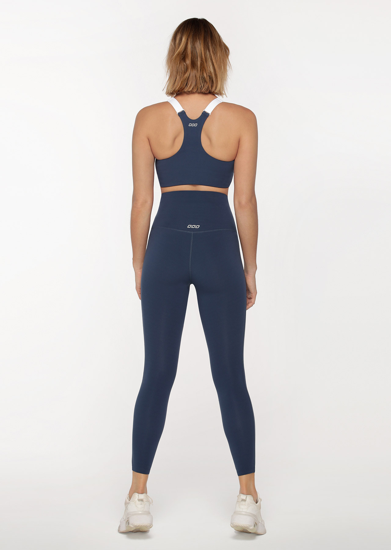 Lorna Jane Hi-Fold Lotus No Chafe Ankle Biter Leggings