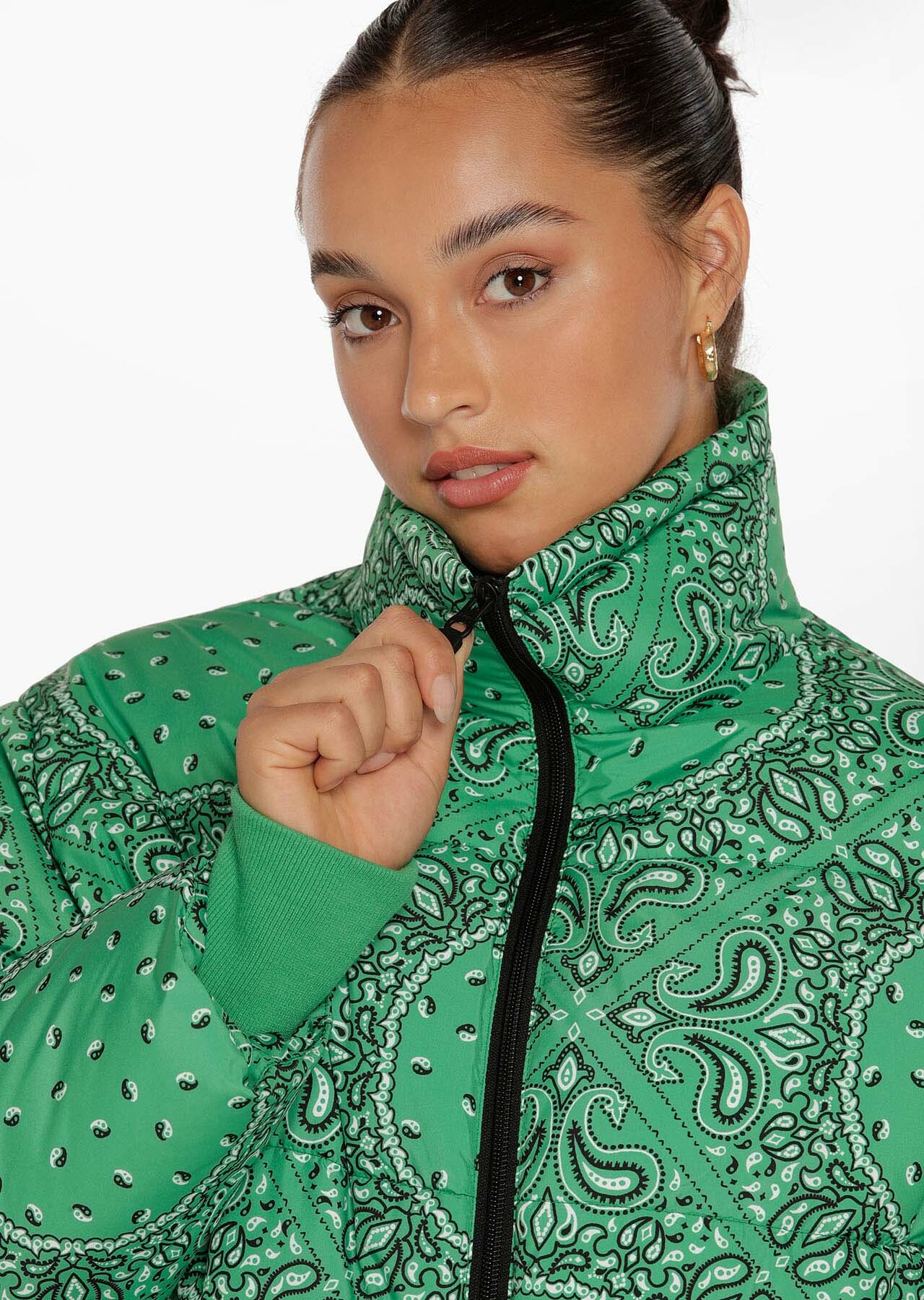 Lorna Jane Weightless Bandana Puffer Jacket