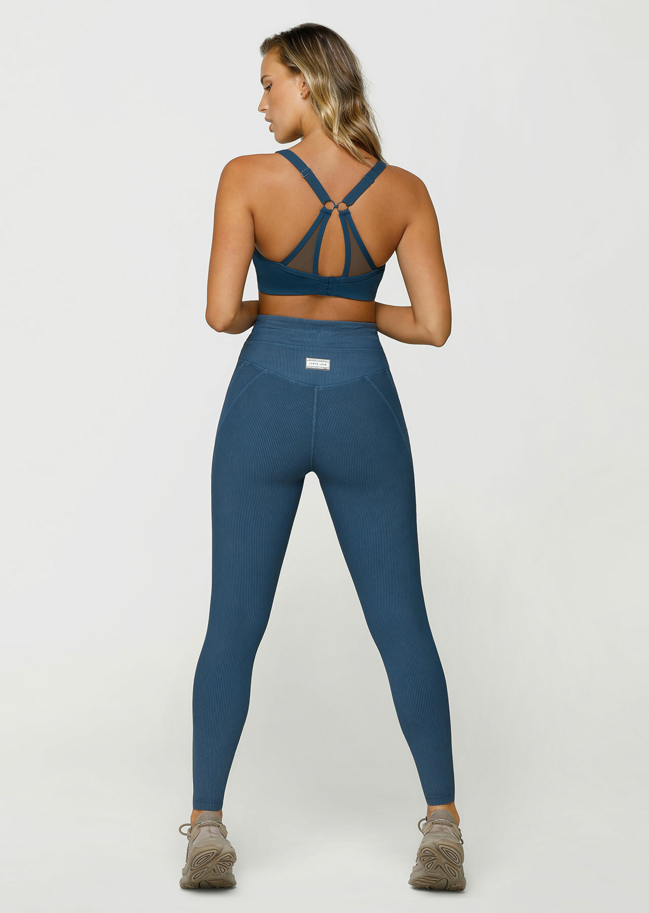 Lorna Jane Pace It Rib Ankle Biter Leggings
