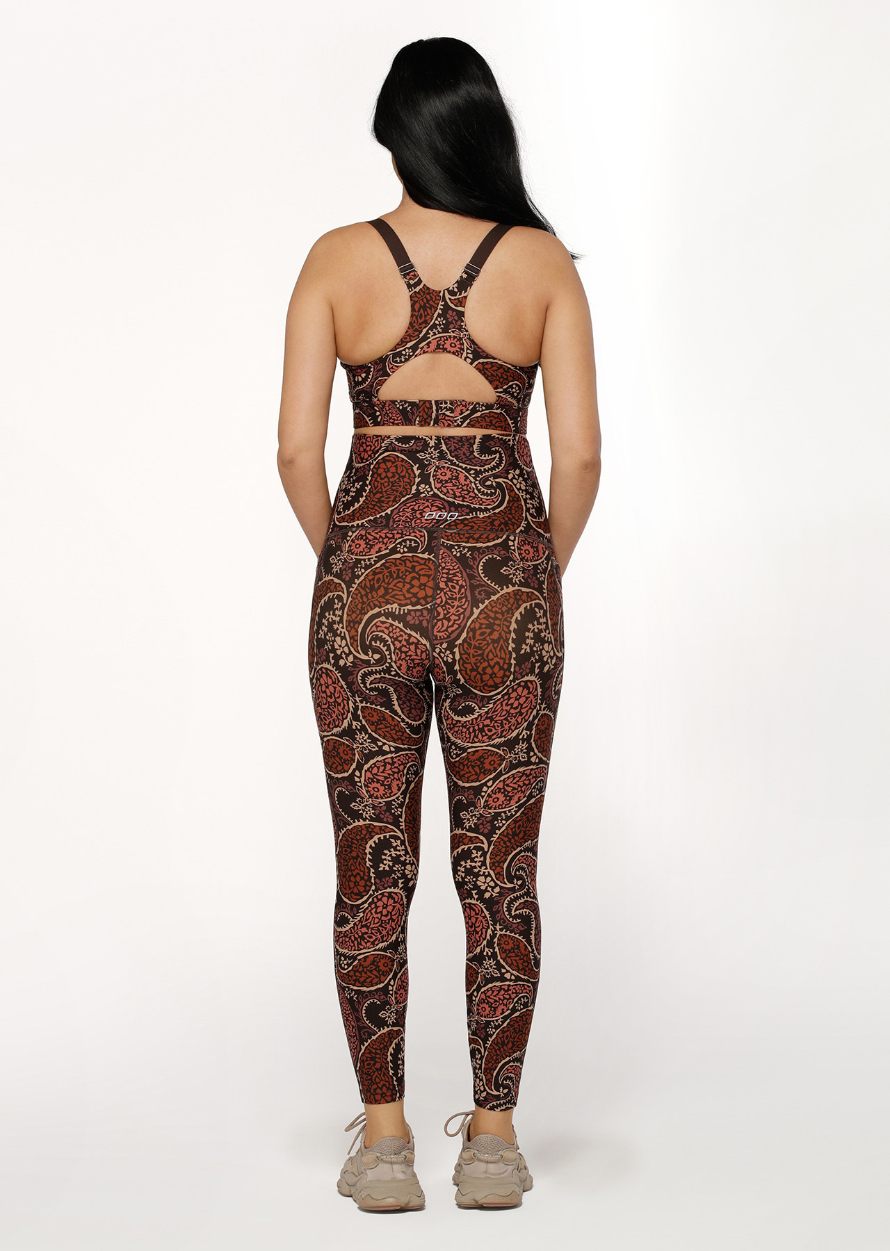 Lorna Jane Boheme Phone Pocket Maternity Ankle Biter Leggings