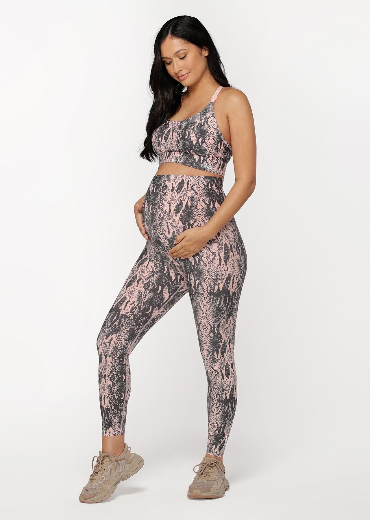 Lorna Jane Maternity Printed Ankle Biter Leggings