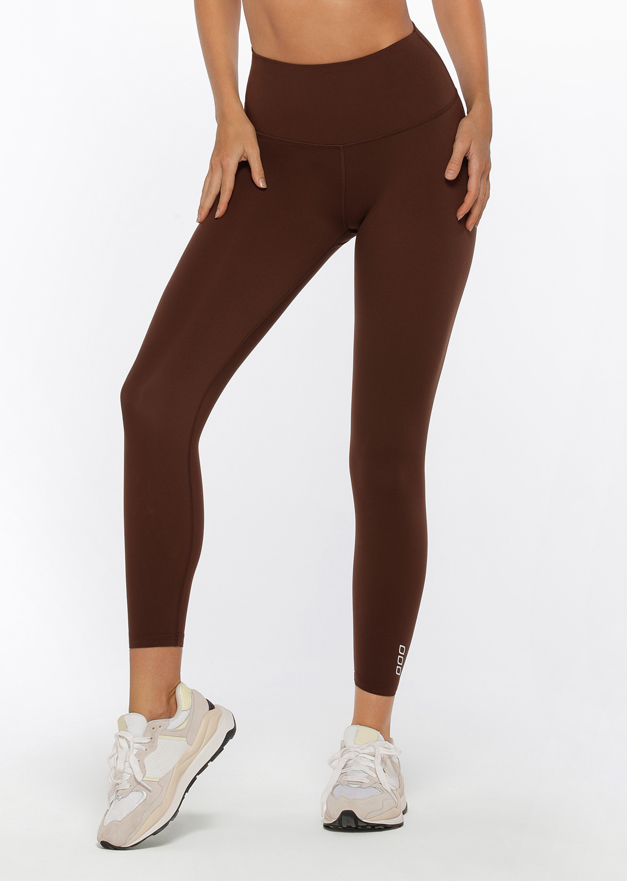 Lorna Jane Hi-Fold Lotus Ankle Biter Leggings