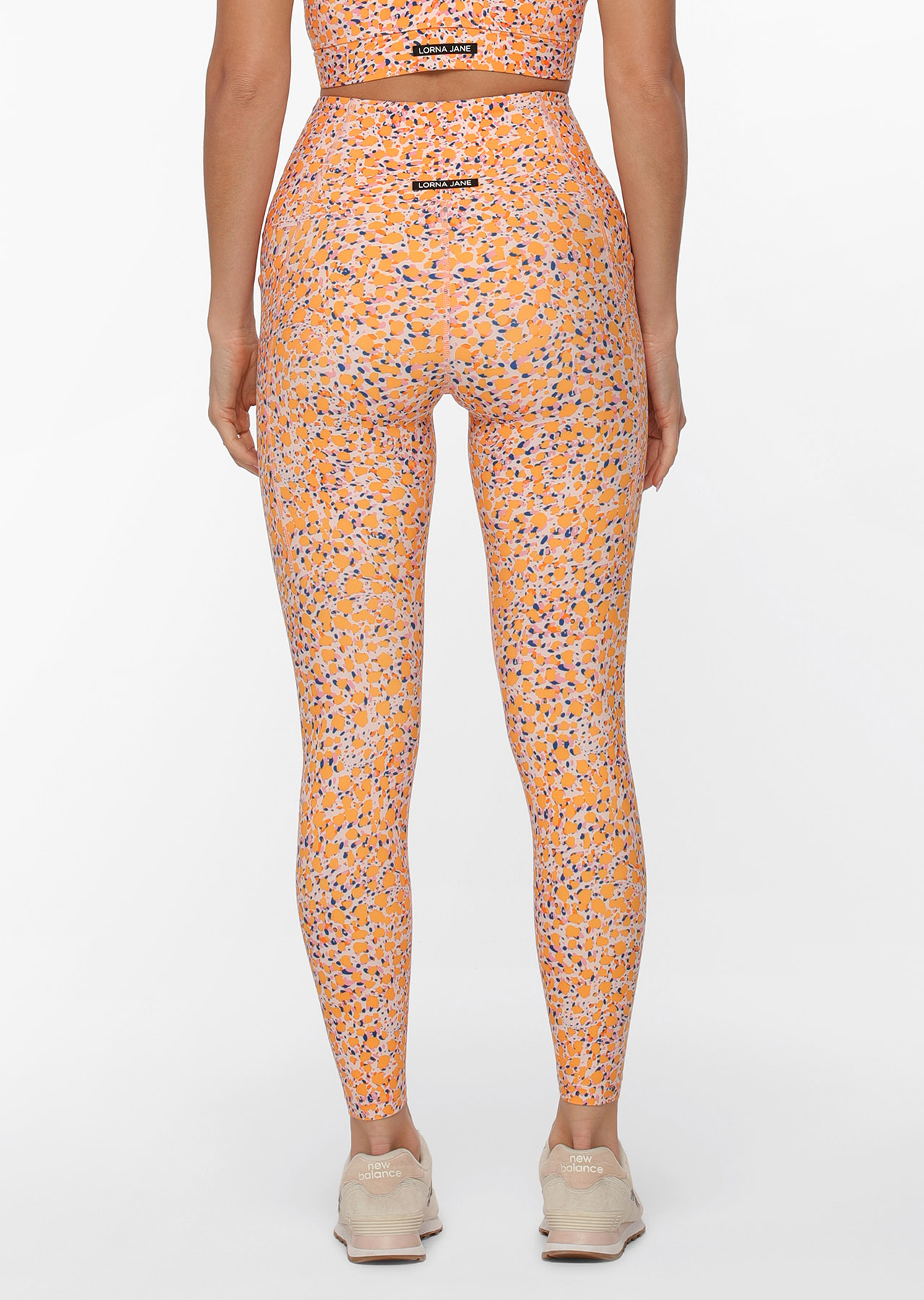 Lorna Jane Battle Cat Phone Pocket Ankle Biter Leggings