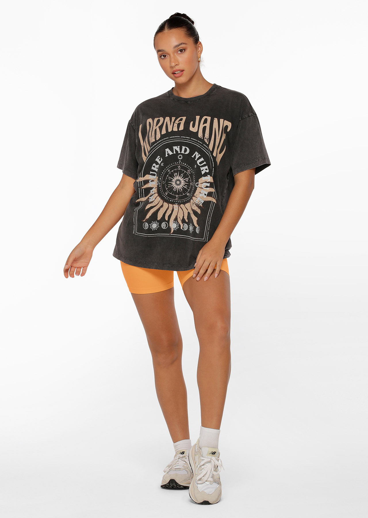 Lorna Jane Nature And Nurture Washed Oversized Tee