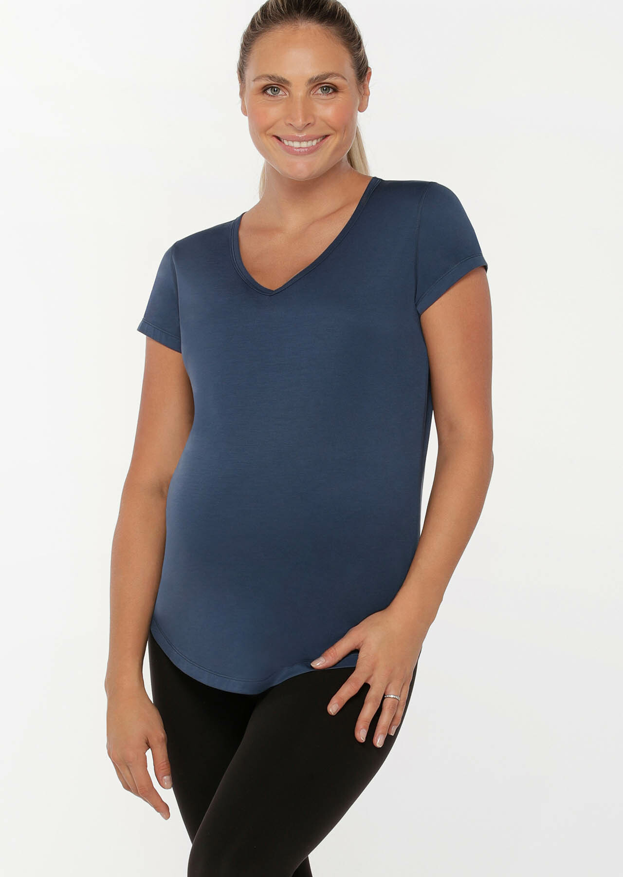 Lorna Jane Maternity Over Bump Active Tee