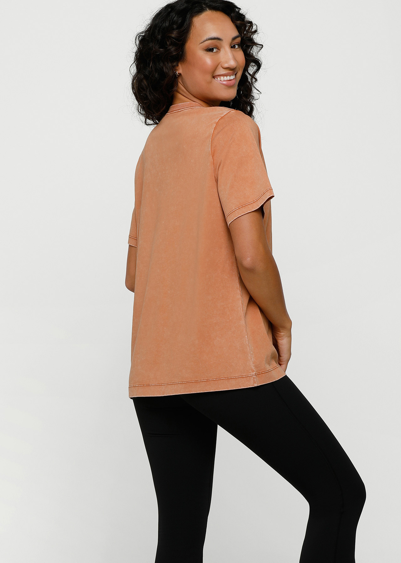 Lorna Jane Moto Washed Tee