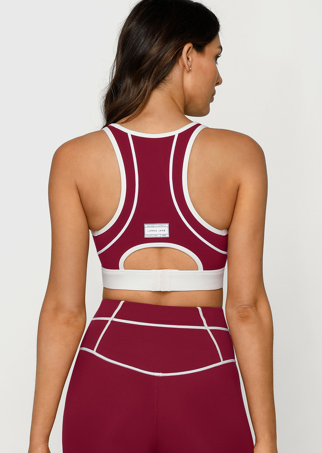 Lorna Jane Contrast Racer Sports Bra