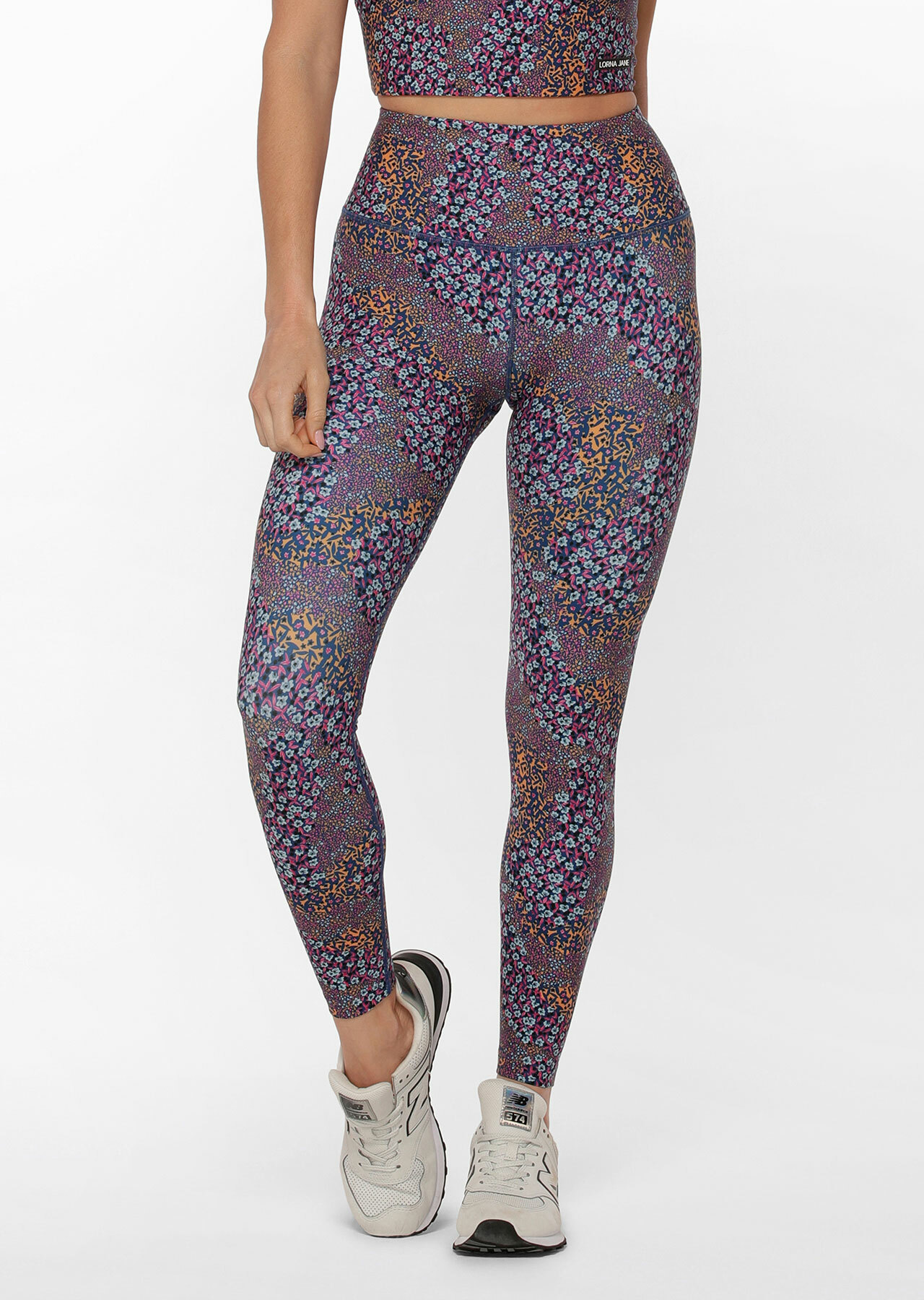 Lorna Jane Midnight Ditsy Full Length Leggings