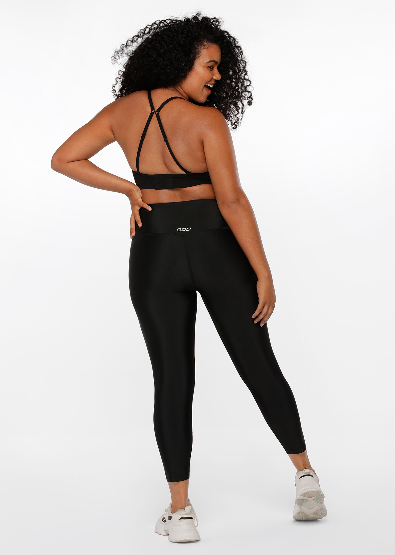Lorna Jane Cool Touch Lotus Ankle Biter Leggings