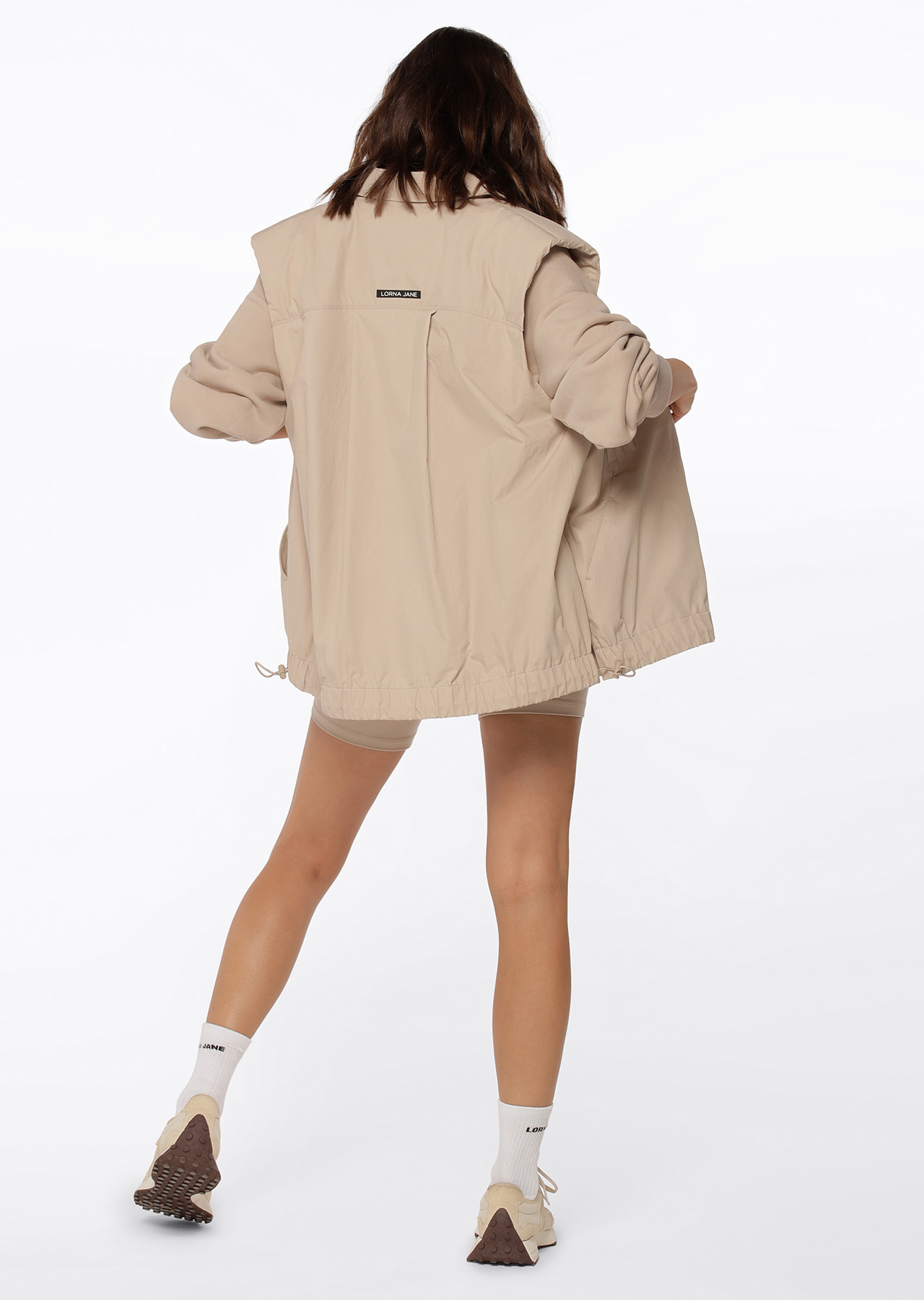 Lorna Jane Throw Over Sleeveless Jacket