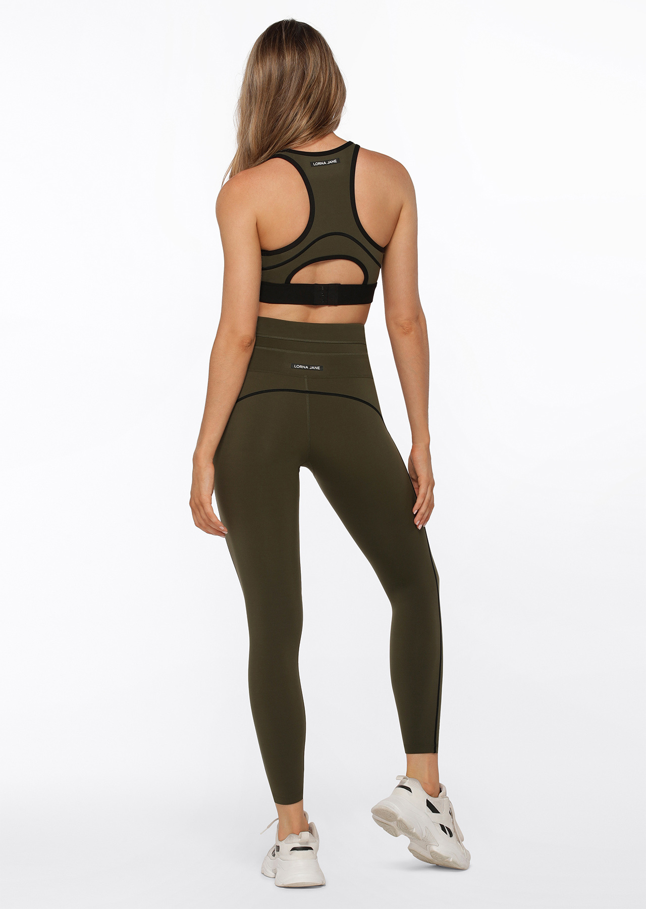 Lorna Jane Contrast Racer Sports Bra