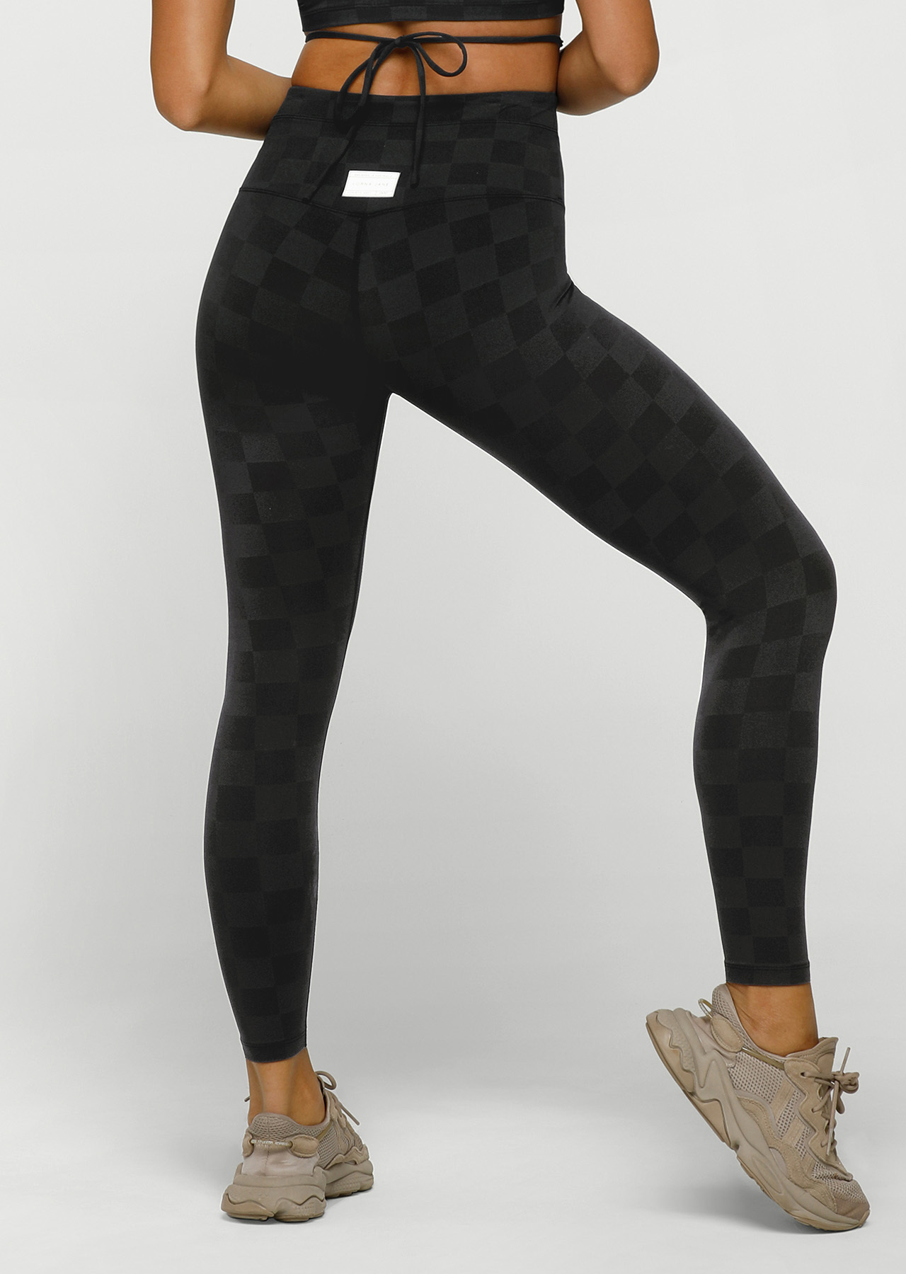 Lorna Jane Checkerboard Ankle Biter Leggings