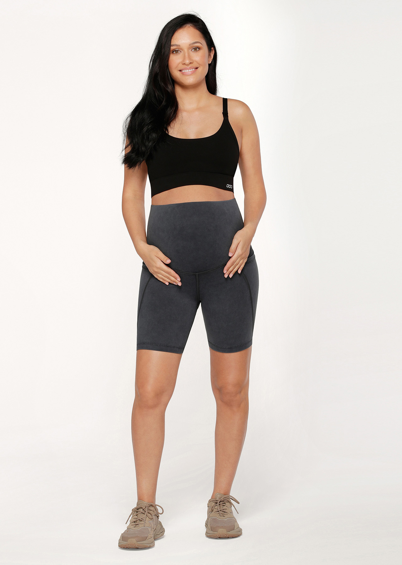 Lorna Jane Maternity Phone Pocket Bike Short