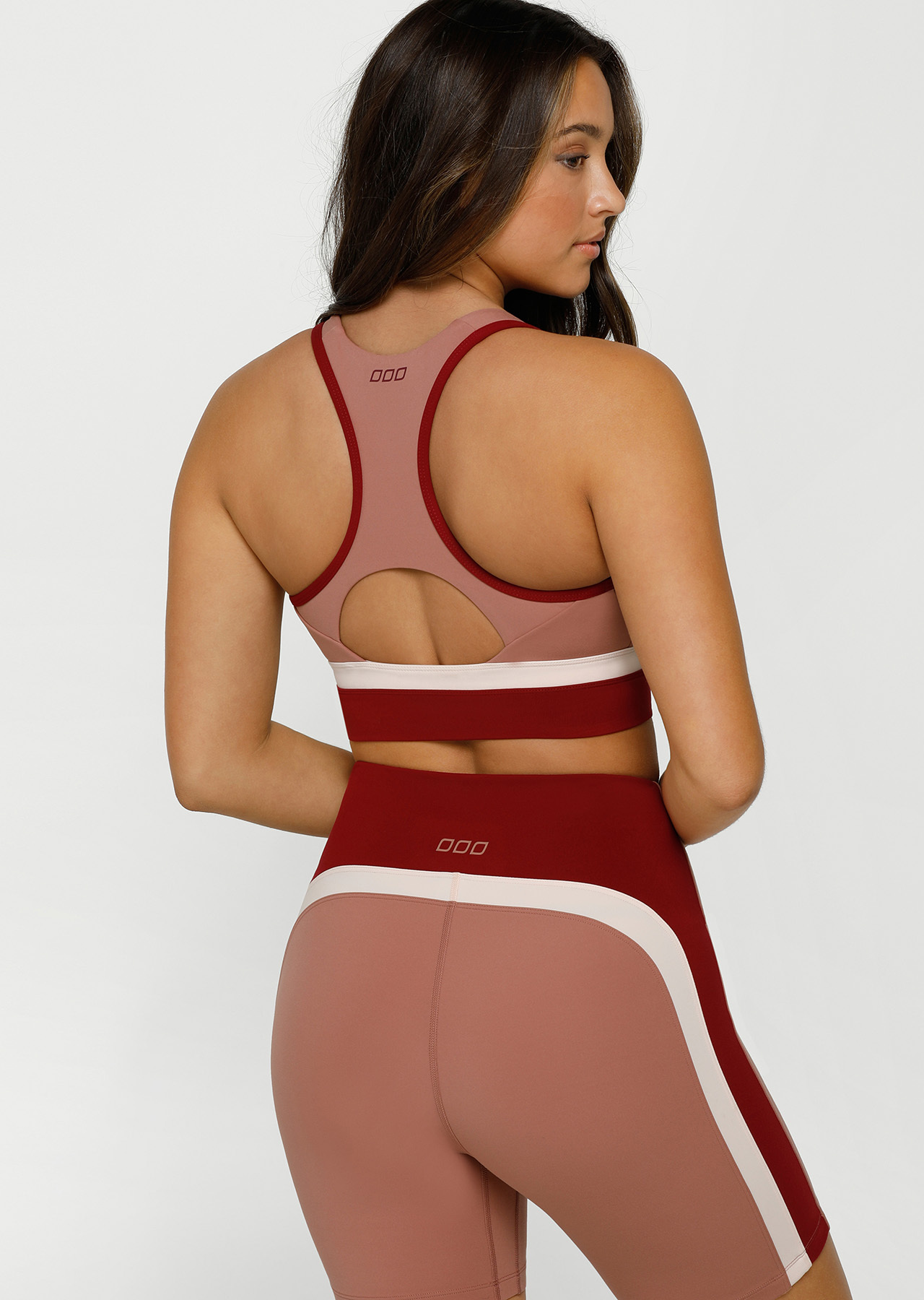 Lorna Jane Retro Colourblock Sports Bra
