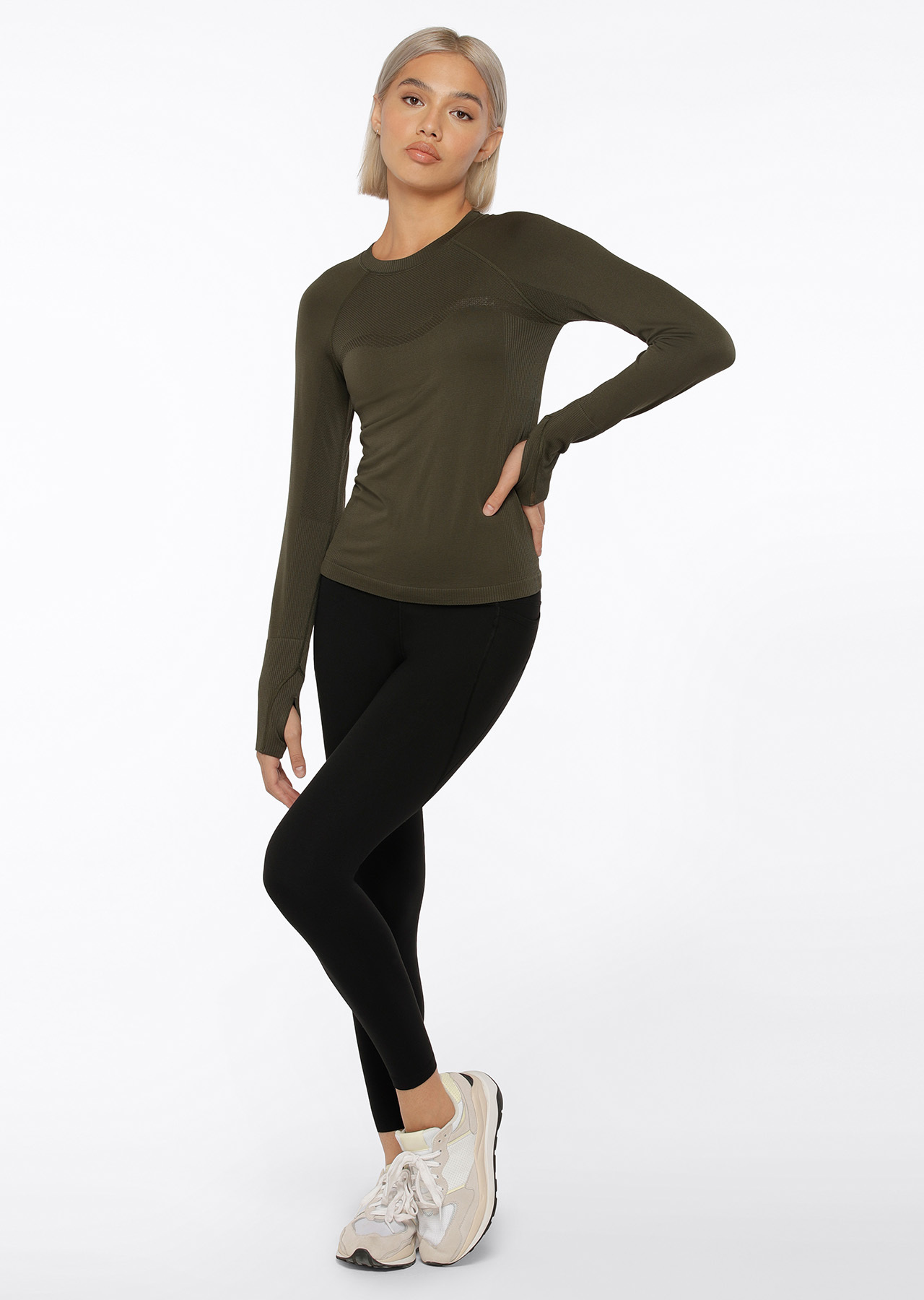 Lorna Jane Dynamic Seamless Long Sleeve Top