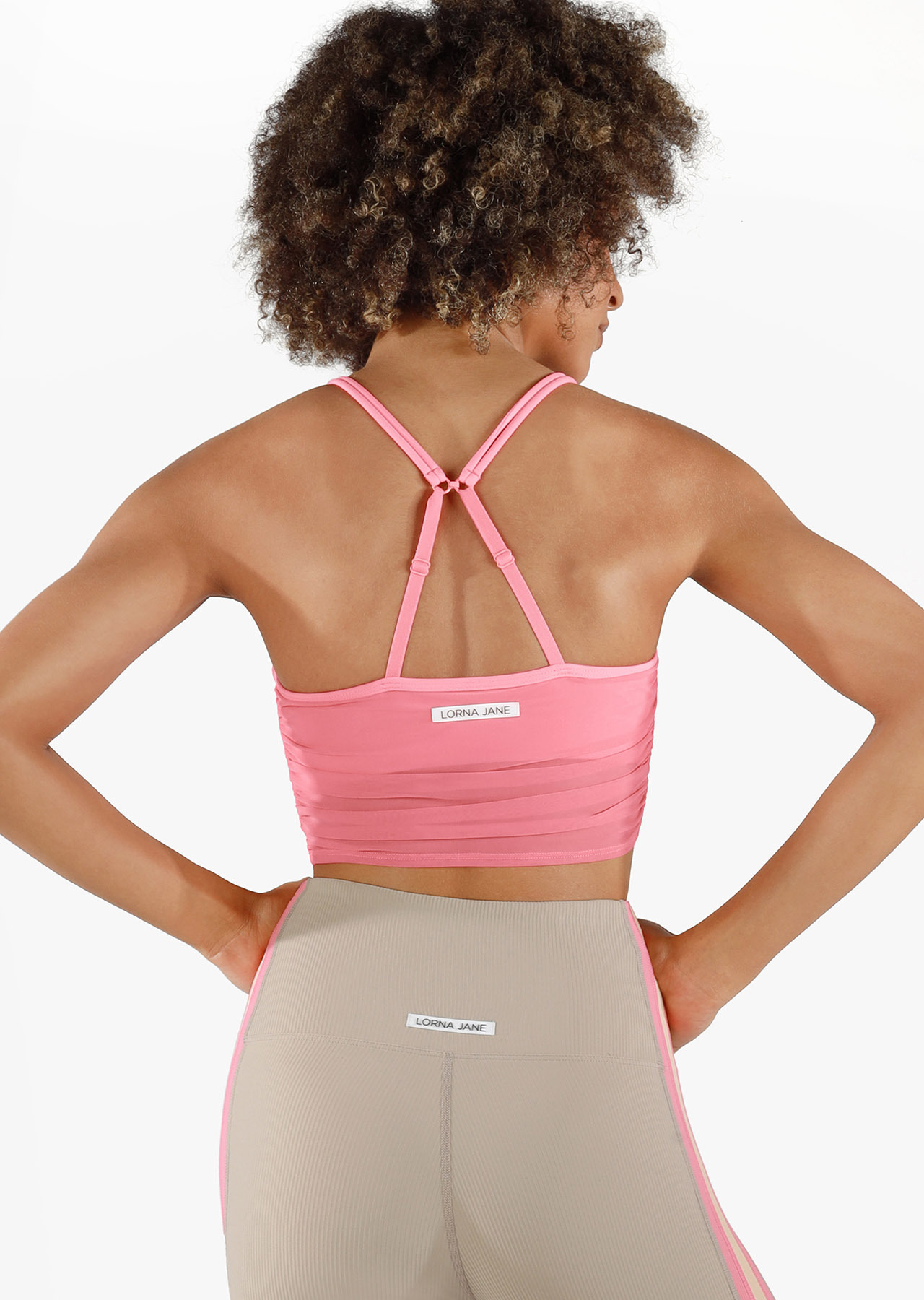 Lorna Jane Shirred Long Line Bra