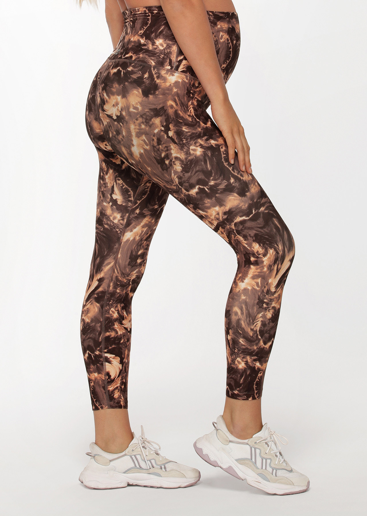 Lorna Jane Maternity Printed Ankle Biter Leggings