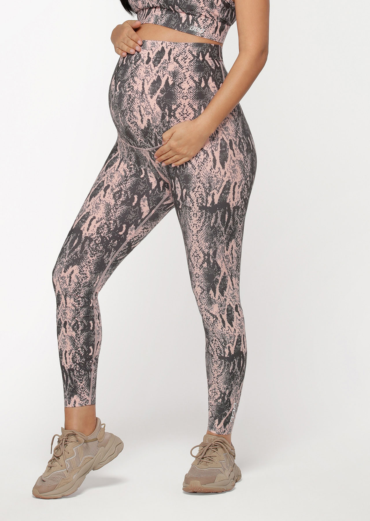 Lorna Jane Maternity Printed Ankle Biter Leggings
