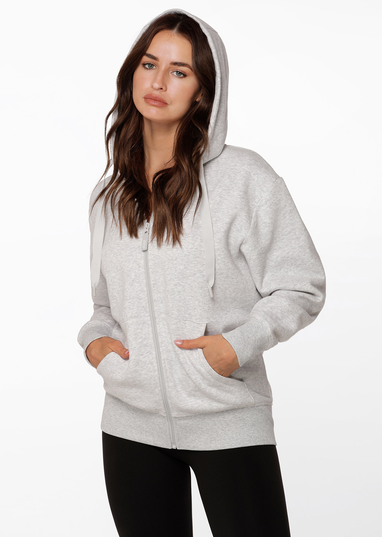 Lorna Jane Fleece Zip Thru Hoodie