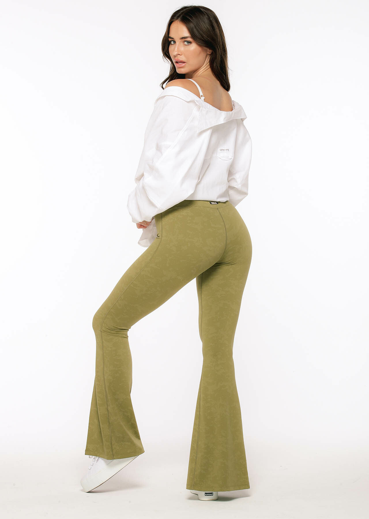 Lorna Jane Split Flared Leggings