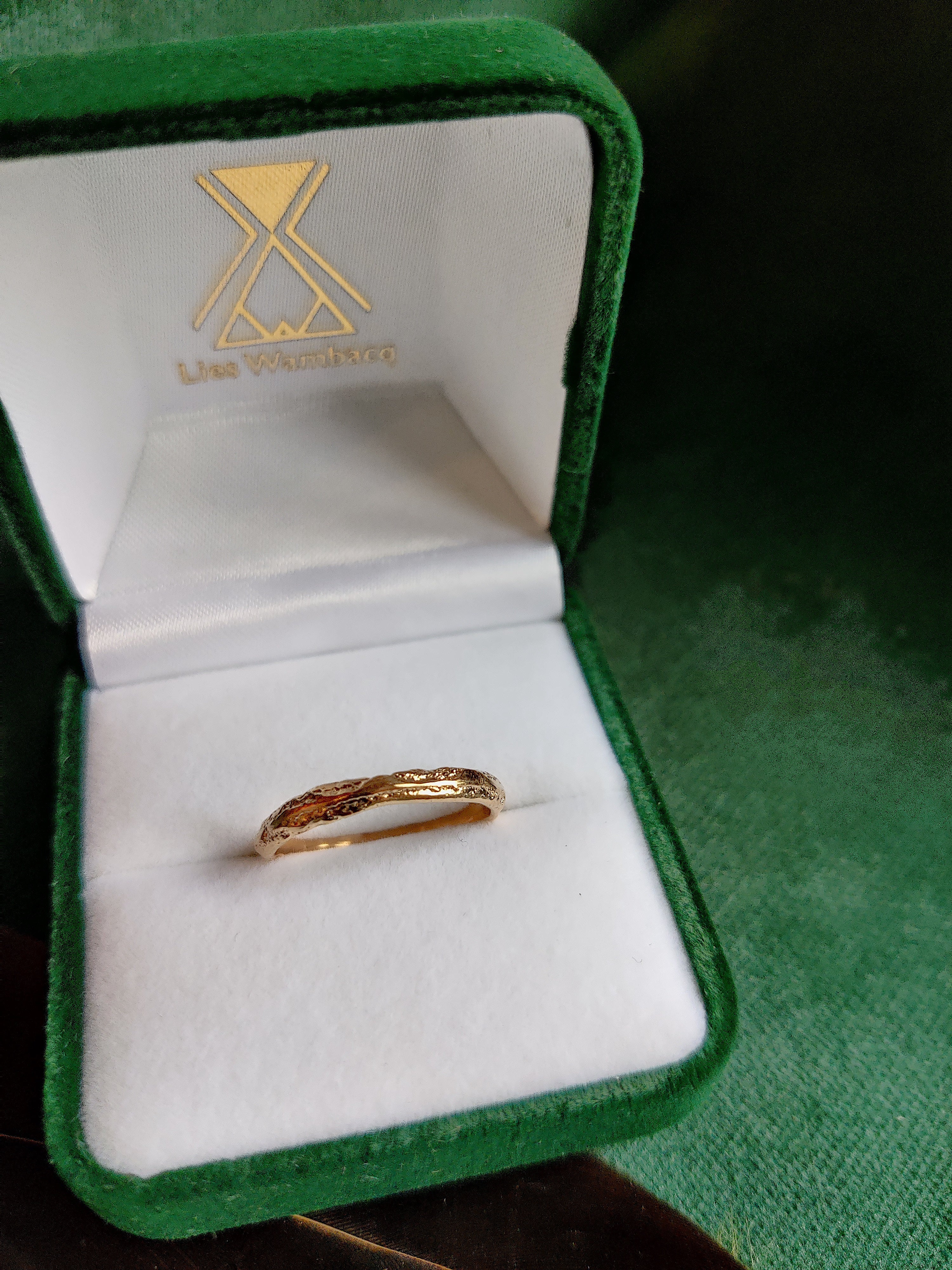 Ring in 18k geel goud - Fiona