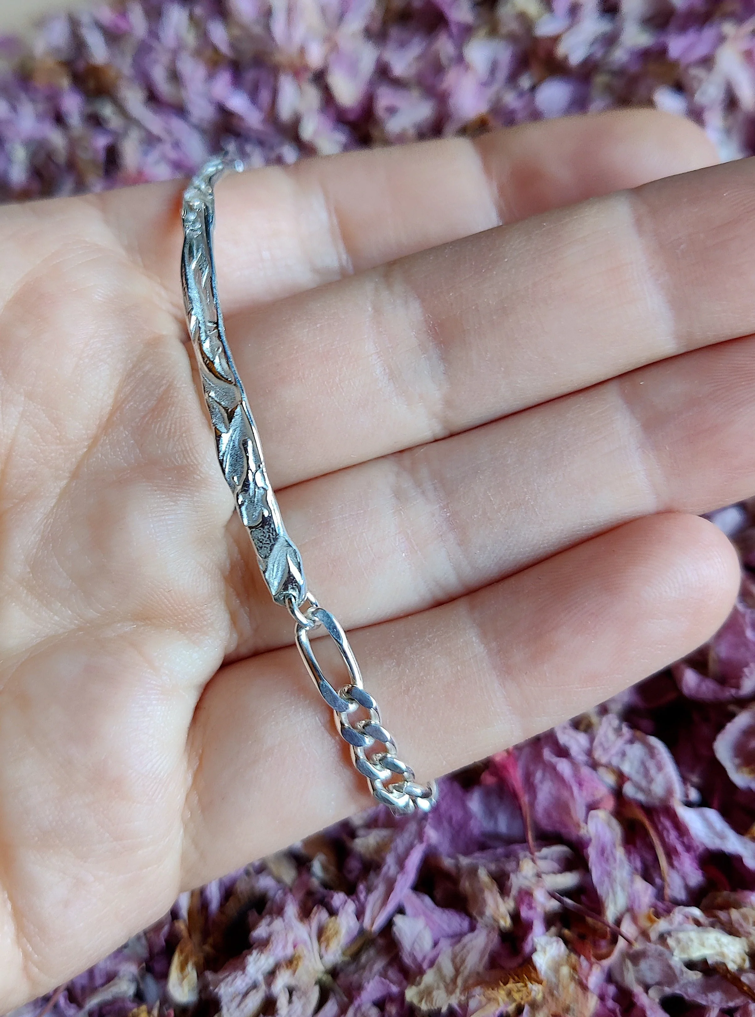 Armband in zilver: Leen