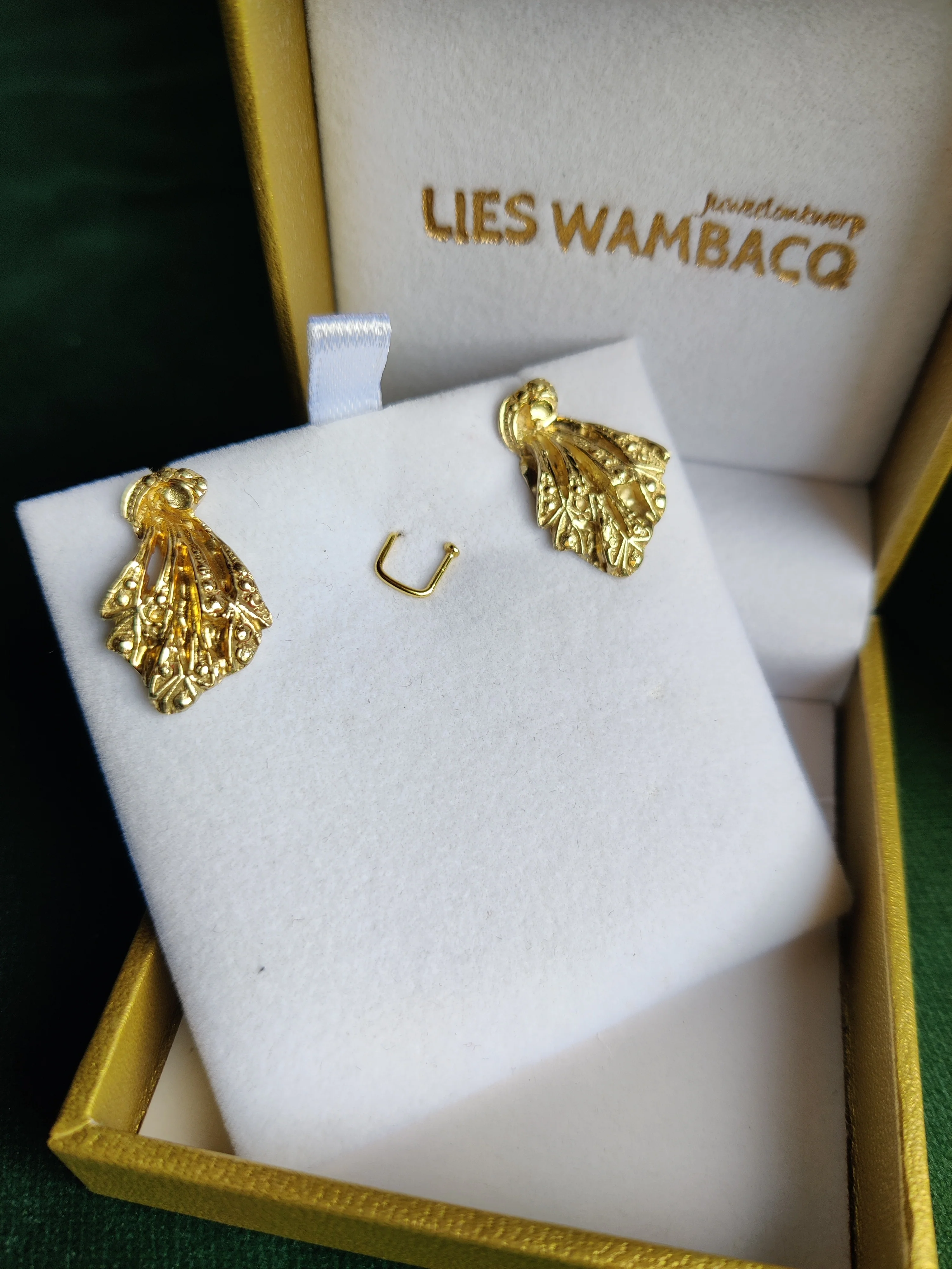 Oorbellen in 14k geel goud: Persephone