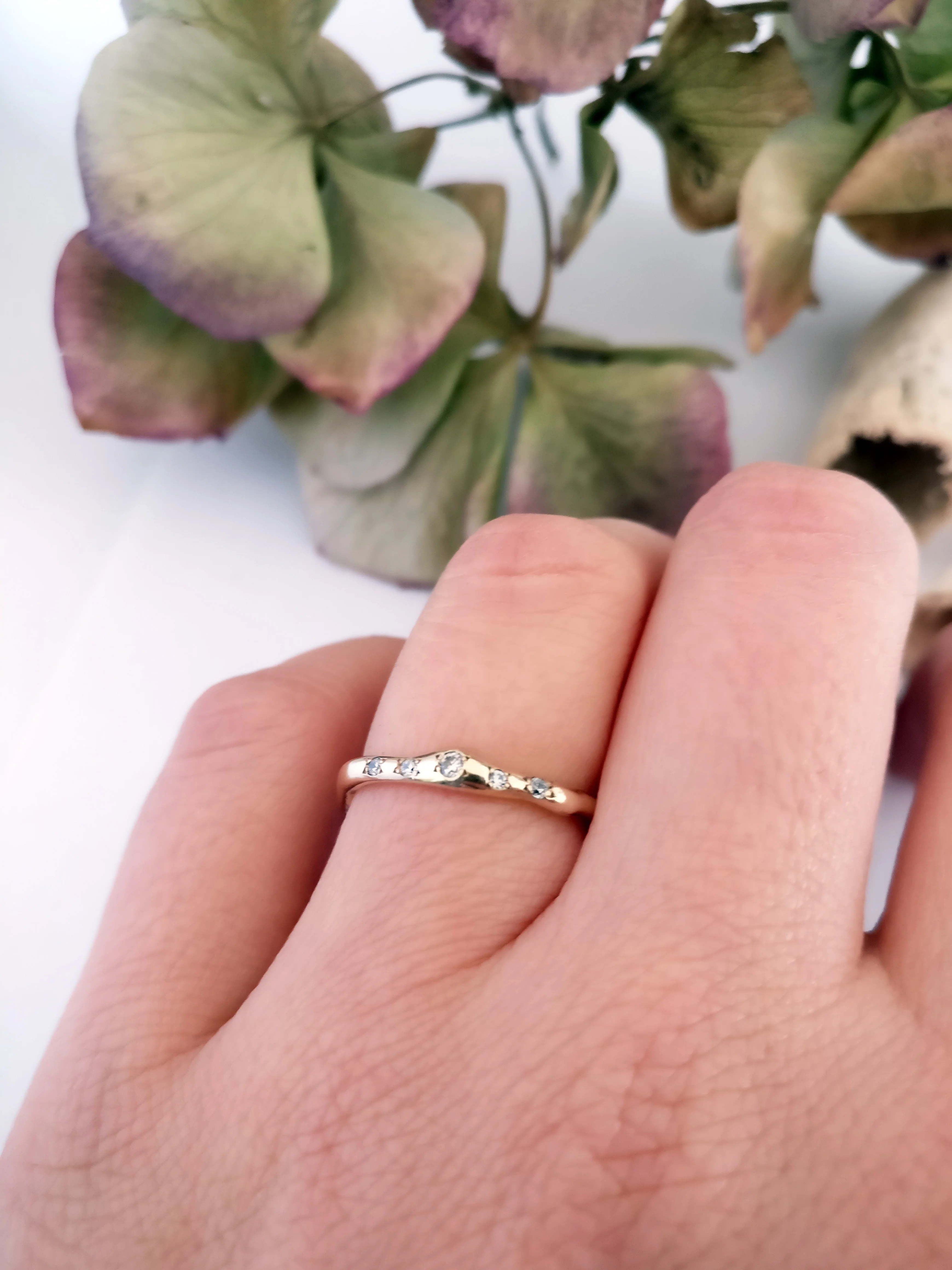 Trouwringen in 18k geel goud:Juan Antonio en Cristina