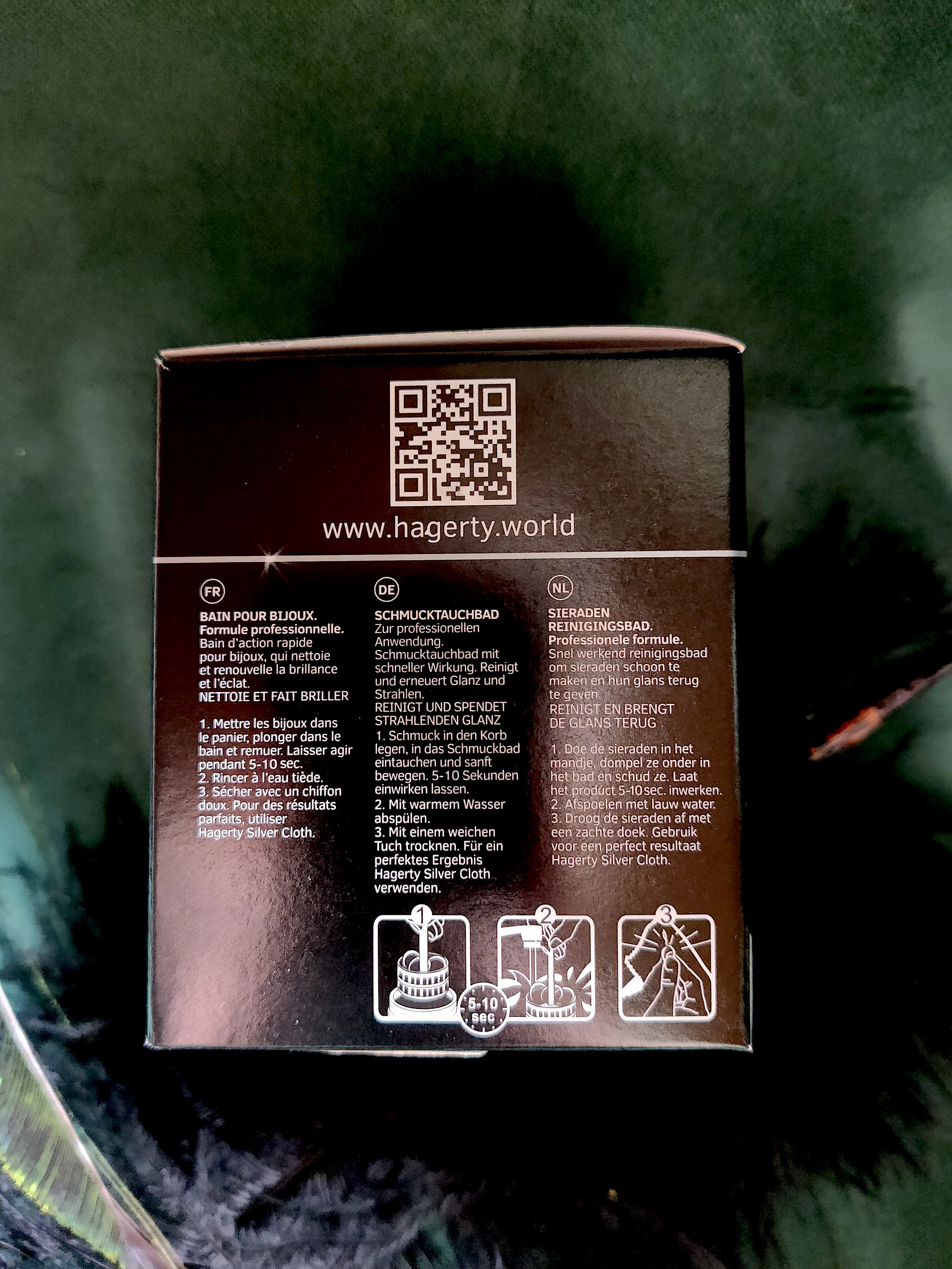 Poetsproduct voor zilveren juwelen