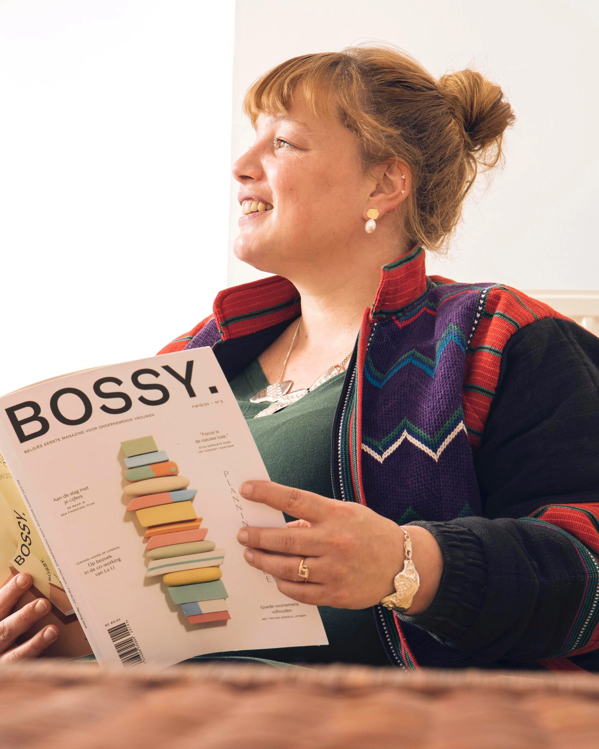 Ketting in zilver met rozenkwart: Grote schakel