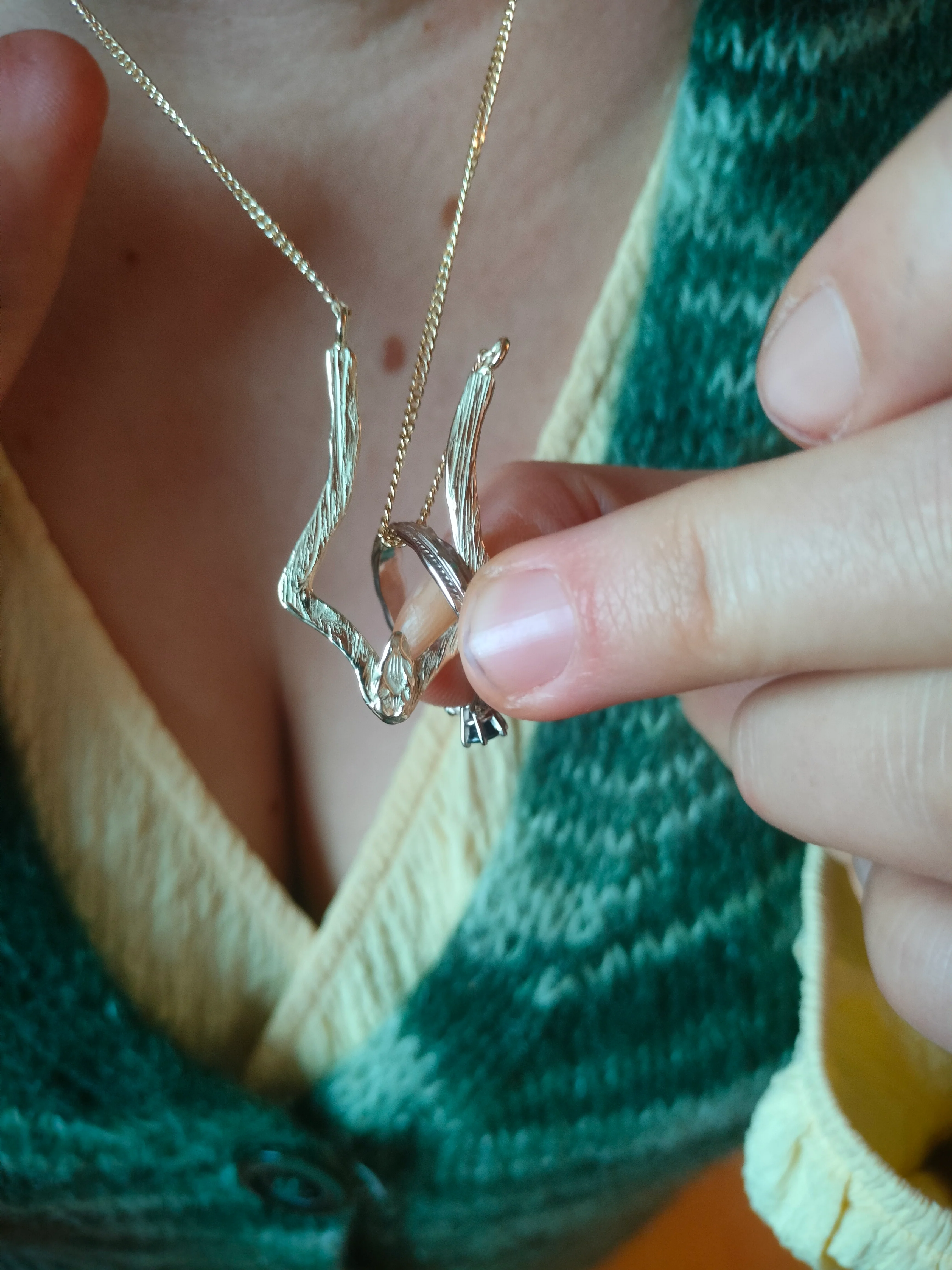 Ketting in 14K geel goud: Isala