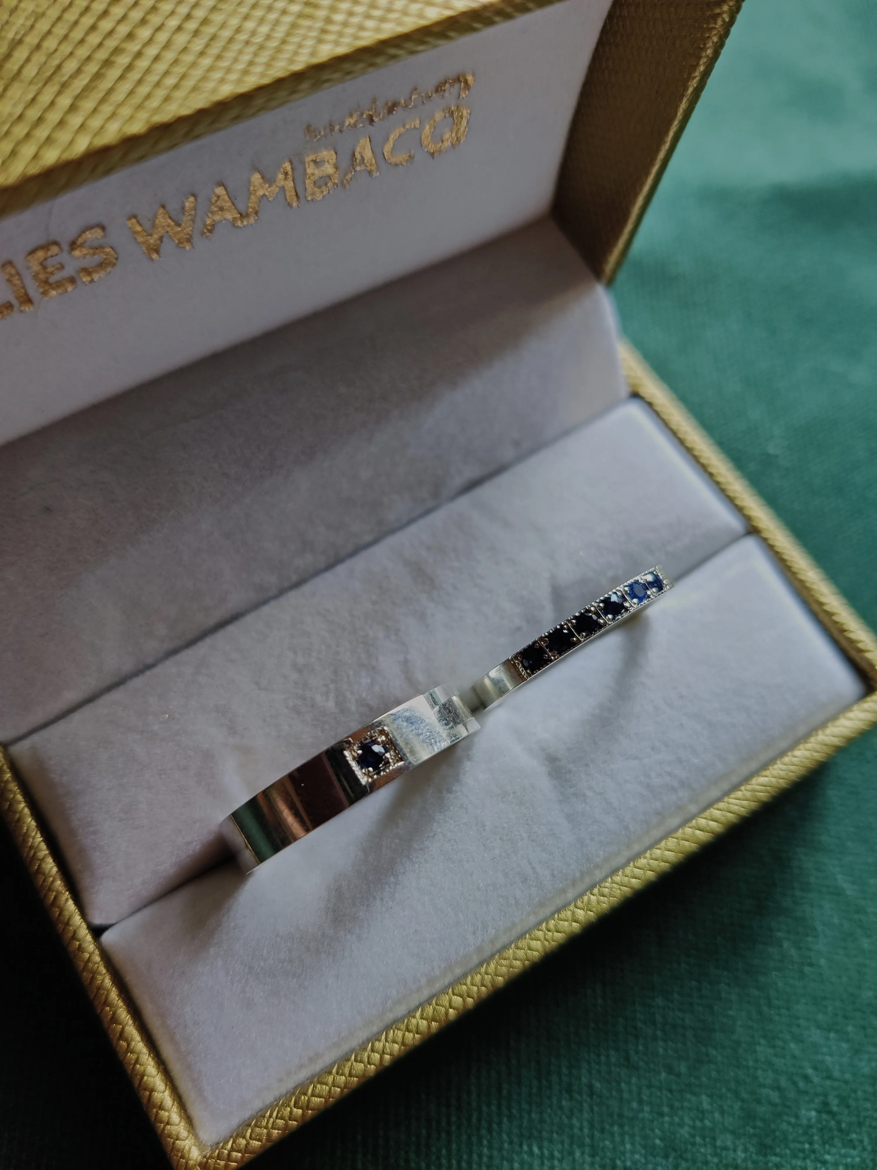 Trouwringen in platina- Dante en Béatrice