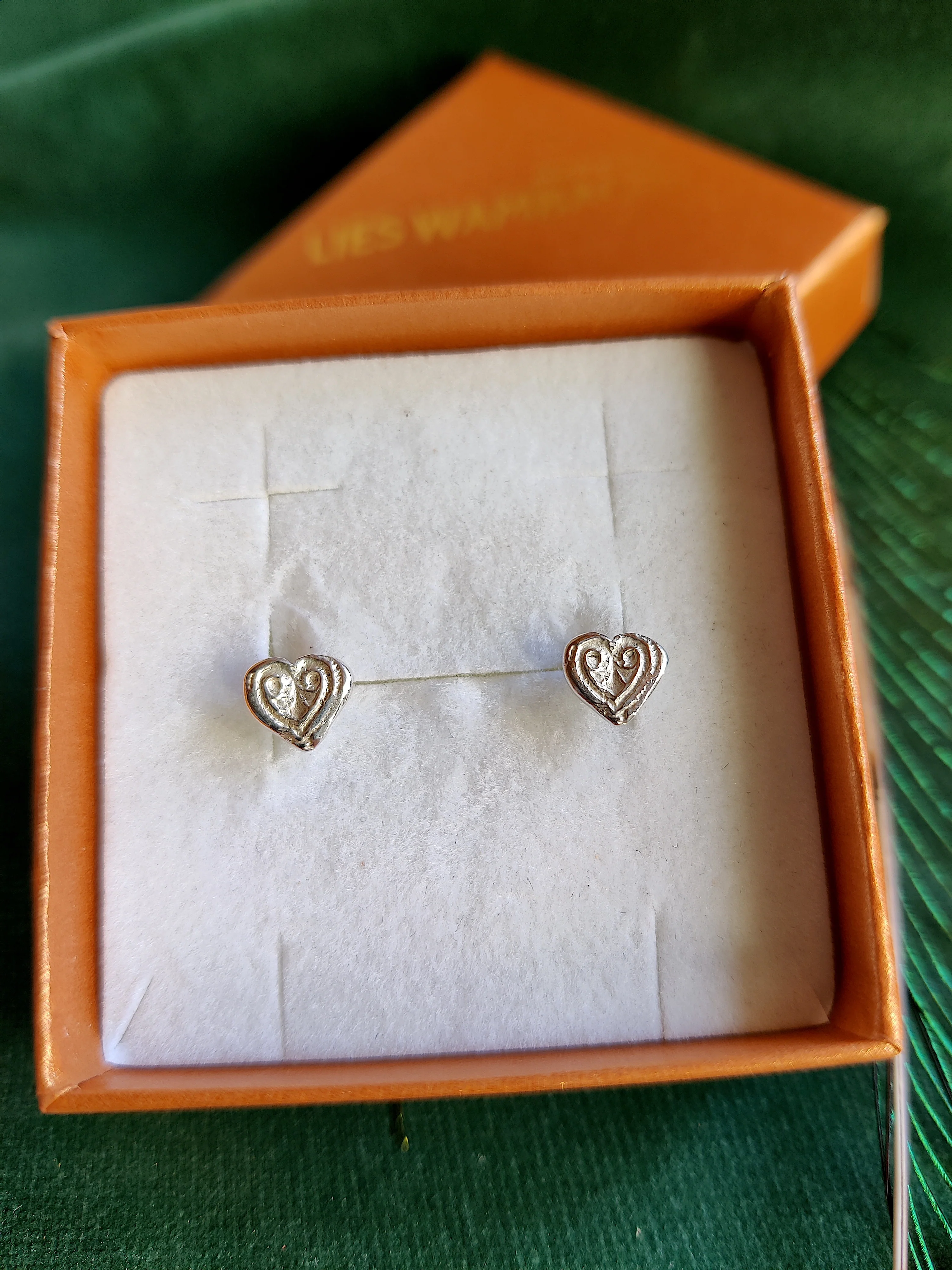 Oorbel in zilver - Bella love